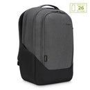 Targus Cypress Ecosmart Laptop Backpack 15.6 Inch Grey