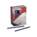GBC Binding Coil Plastic 21 Ring 19mm Blue Box 100