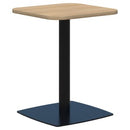 Classic Square Table 600x600 Classic Oak/Black