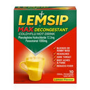 Lemsip Max Cold & Flu Decongestant Hot Drink Lemon Pack 10
