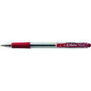 Pentel Wow Ballpoint Pen Retractable BK420 Medium 1.0mm Red Box 12