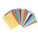 Filecorp ColourFind Lateral File Labels Colour Flash 19 x 42mm White Sheet 48