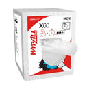 WypAll X60 Single Sheet Wiper 94224 White 100 Wipers 8 Packs
