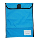 Warwick Homework Bag Velcro Extra Large Blue