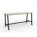 Cubit Bar Leaner 2200wx900d Nordic Maple Top/black Frame