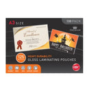 GBC Laminating Pouches Gloss A3 125 Micron Pack 100