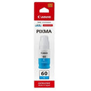 Canon PIXMA Ink Bottle GI60 Cyan