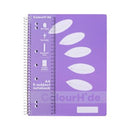 Colourhide Spiral Notebook 5 Subject A4 250 Pages Lavender