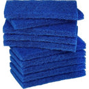 Glomesh Glitterbug Scrub Pad 9x4 inch / 250x115mm Blue Each
