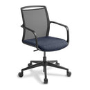 Summit Mid Back Mesh Chair With Arms