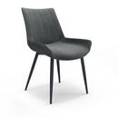 Palermo Visitor / Dining Chair Charcoal