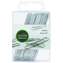 Dixon Paper Clips Round 75mm Pack 20