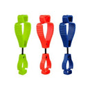 Glove Clips Orange Blue Green Each