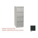 Proceed Filing Cabinet 4 Drawer Lockable 465Wx1015Hmm Black
