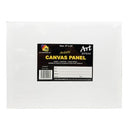 5 Star Canvas Art Panel 9 x 12 Inch White