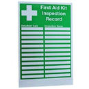 Generic First Aid Kit Inspection Sticker A6 Green