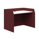 Sonic Focus Desk Acoustic 850h x 1200l x 800d Maroon Snow