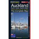 Kiwimaps Sheet Map Auckland 690 x 1000mm
