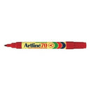 Artline 70 Permanent Marker Bullet Tip 1.5mm Red