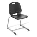Spark Cantilever School Chair Black Senior 445mm
