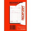 Rediform Restaurant Book No Carbon Required 50 Duplicates