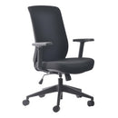 Mondo Gene Task Chair 2 Lever with arms High Back Black
