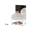 Deflecto Suggestion/Ballot Box Sign Holder A5 Clear
