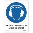 Sign - Hearing Protection Must Be Worn 230mm X 300mm Each