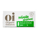 Oi Organic Tampons Regular Pack 16