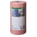 Tork Red Long-Lasting Cleaning Cloth Premium Heavy Duty 90 Sheets PerRoll