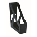 Italplast Magazine File A4 251 x 100 x 300mm Black