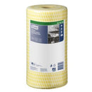 Tork Yellow Long-Lasting Cleaning Cloth Premium Heavy Duty 90 Sheets Per Roll