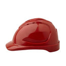 V9 Hard Hat Vented Pushlock Harness Red Each
