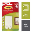 3M Command Picture Hanging Strips Medium White Pack 4