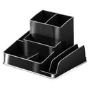 Italplast GreenR Desk Organiser Black