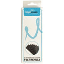 Boyd Whiteboard Eraser Refill Felt Pack 6