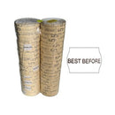 Meto 15.22 Labels Freezer Safe 'Best Before' 22 x 16mm White Roll 1000