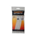 Powerforce Cable Tie Natural 150mm x 3.6mm Nylon 100pk