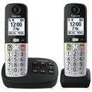 Panasonic Cordless Phone With Large Button 2 Pack