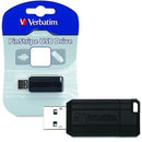 Verbatim Store N Go Pinstripe Flash Drive USB 3.0 16GB Black