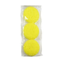 Five Star Craft Sponges Round 75mm Yellow Pack 3