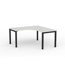 Cubit Workstation 1500Wx1500Wx700D White Top / Black Frame