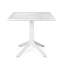 Clip 80 Outdoor Patio Table White