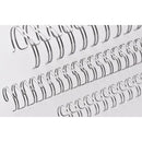 Binding Coil Wire 34 Ring 12.7mm Silver Pack 100