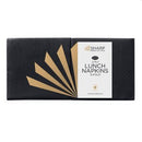Sharp Lunch Napkin 2 Ply 4 Fold Black Carton 3000