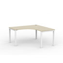 Cubit Workstation 1500wx1500wx700d Nordic Maple Top / White Frame