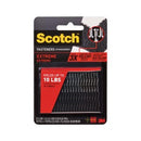 Scotch Dual Lock Fasteners Extreme 25.4 x 76.2mm Black Pack 2
