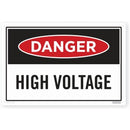 Sign - DANGER High Voltage 450mm x 300mm