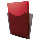 Esselte Document Pocket Wall Mount Portrait Foolscap Smoke