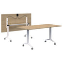 Pryme Flip Table 1800x900 Oak / White